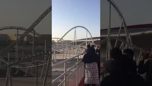 Самая страшная горка в Ferrari World