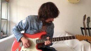 Friday noodling!!!!!  Fender Stratocaster 62 Diliberto Pickups JM Abrildel85