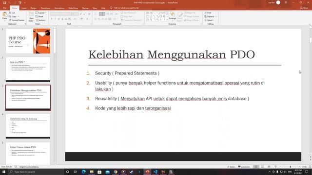 PHP PDO - SESI PERTAMA - PENGENALAN, SET UP, DAN INSTALASI смотреть онлайн