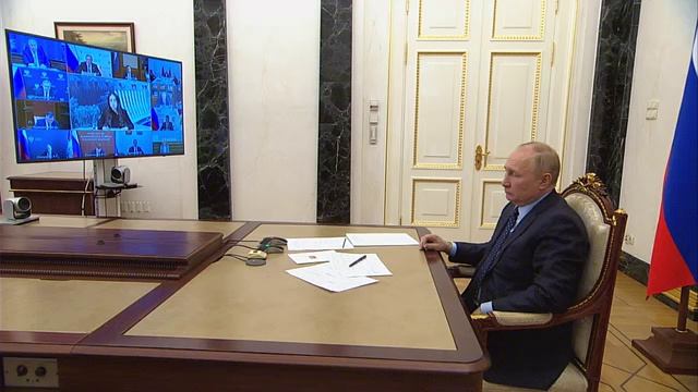 Совещание В.В. Путина с членами Правительства. ЕГЭ и Энергетика.