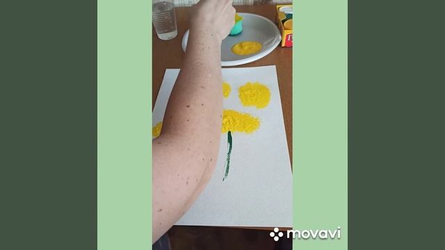 Рисование Одуванчик Способ 2 смотреть онлайн