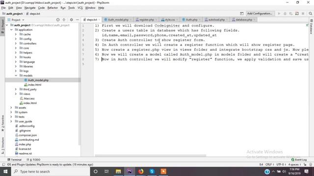 How to create a Registration form in Codeigniter using Bootstrap in Hindi
