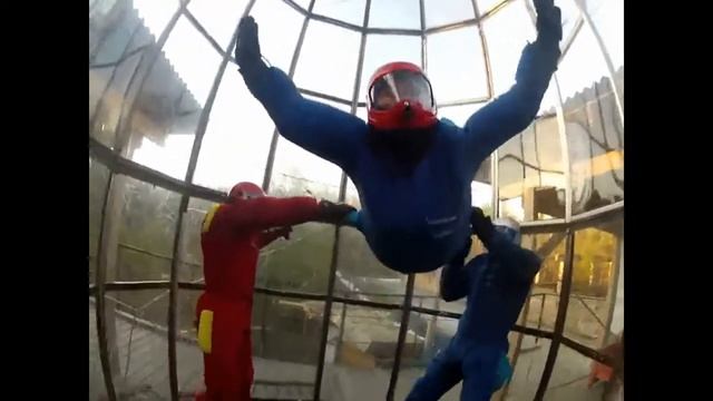 Коропоративный выезд - "Полеты во сне и наяву" (аэротруба) смотреть онлайн