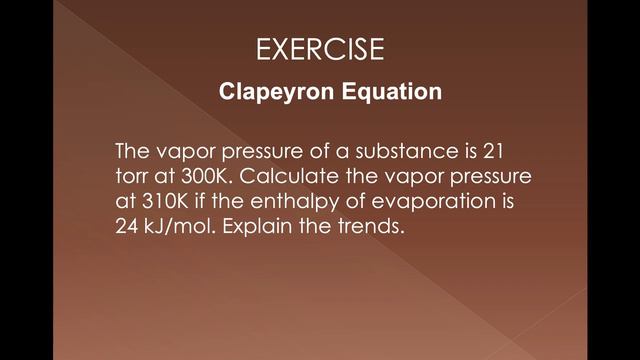 Thermodynamic Property Relations|Clapeyron Equation|Internal Energy Changes смотреть онлайн