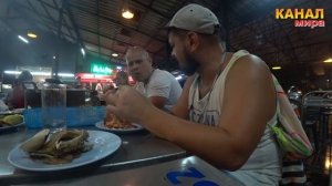 Безлимитный ресторан Ниндзя. Паттайя. Развод свежих туристов на несвежие морепродукты.