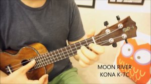 Moon river 우쿨렐레 버젼 코나 K-7C