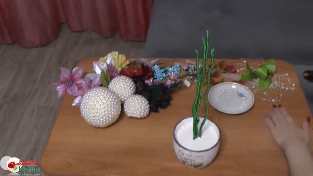 Делаем топиарий своими руками  жемчужена  (мастер - класс)