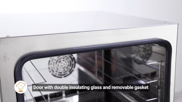 Electric manual convection oven - 4 trays 46 x 34 cm | CHFIT-4BRS смотреть онлайн