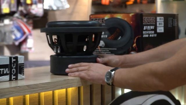 Сабвуфер EDGE EDX10D2 - мощный насос серии Экстрим . Обзор и подключение в магазине Автостиль смотреть онлайн