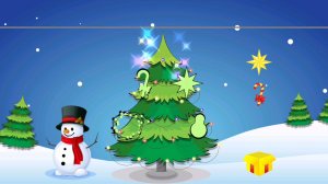 Развешиваем новогодние украшения | Мультик для детей