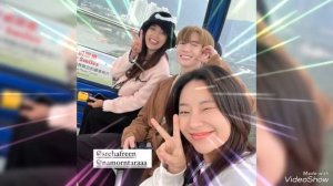 ❤️ SO Happy New Video # Freen Sarocha & Becky Armstrong # Hongkong & Singapore Happy Journey  ❤️