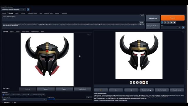 КОНЦЕПТ АРТ ЗА 5 МИНУТ ПРИ ПОМОЩИ STABLE DIFFUSION смотреть онлайн
