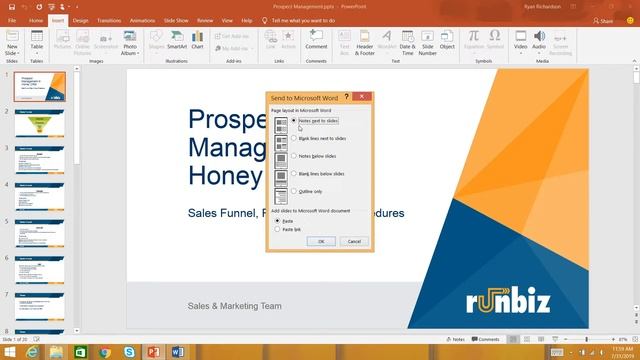 How To Convert A PowerPoint Presentation Into A Word Document