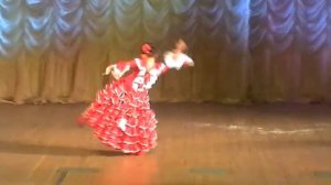 Фьюжн (испанский танец) соло Милана Лукьянчикова 7 лет