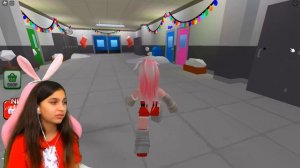 КОТЁНОК ЛАЙК И Я В ТЮРЬМЕ ? ШКОЛЫ ПОБЕГ ОТ ВОНЮЧКИ БАРРИ В РОБЛОКС в НОВЫЙ ГОД! ROBLOX