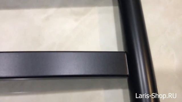 Водяной полотенцесушитель Laris Кватро Классик ЧМБФ9 400х700 черный матовый из нержавеющей стали смотреть онлайн