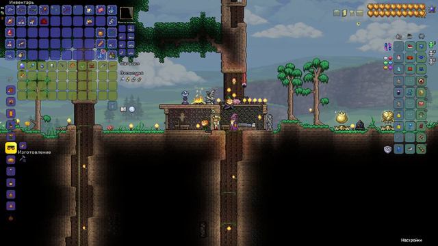 Грибной новый год - Terraria 1.4.4 Master mode #13 | Нарезка смотреть онлайн