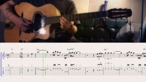 Los Del Sur Theme (Beautiful Song) | Gypsy Jazz Guitar Tabs