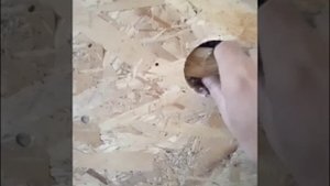 восстановление отверстия после сверления коронкой в гипсокартоне осб фанере. заделать дырку.