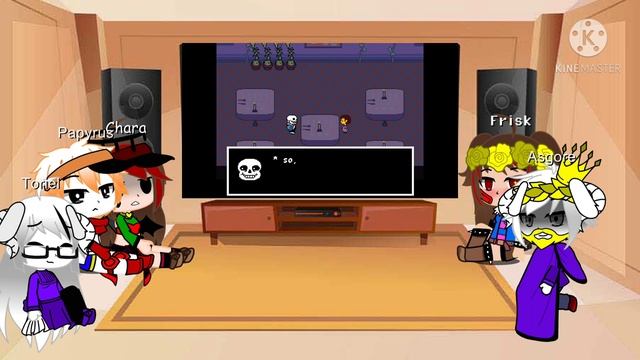 ♡undertale reacts to sans memes♡ смотреть онлайн