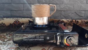 Плита газовая портативная Energy GS-300. Отзывы, обзор и тест.