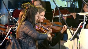 Ария "Царицы Ночи" (в рок обработке) - Ольга Пудова и оркестр Ленинградской области