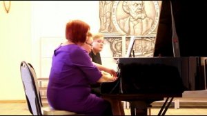 Клод  Дебюсси, переложение для 6 рук  Ирины Кузнецовой "Очень медленный вальс"