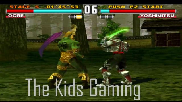 If Ogre Play As Hwoarang Moves Gameplay - Tekken 3 (Arcade Version) смотреть онлайн