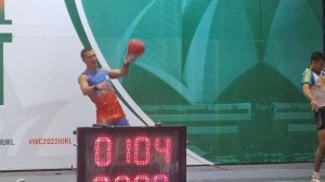 ЧМ 2022 Индия, гиревой спорт, рывок Джони Бенидзе, Вячеслав Плотников