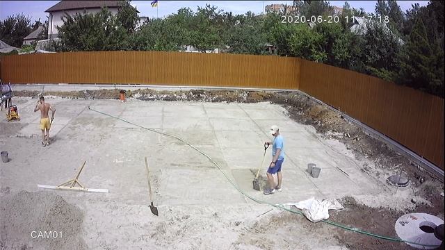 УШП день 10. Выравнивание и уплотнение песчаной подушки смотреть онлайн