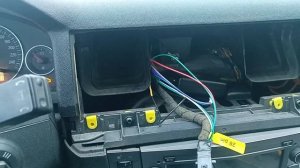 Установка сидулятора и цветного дисплея  на Vectra C дорест.