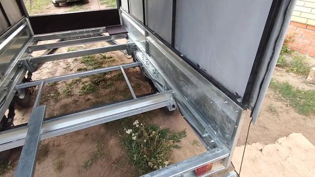 Двухосный автомобильный прицеп кремень 3 на 1,5 метра, мой отзыв. смотреть онлайн