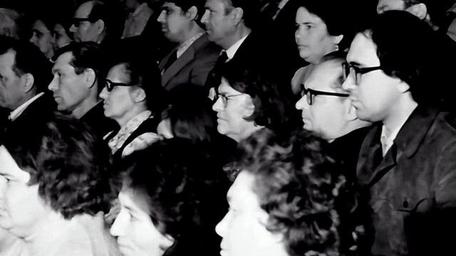 1978 год. Тюмень. Торжественное заседание в честь добычи миллиардной тонны тюменской нефти