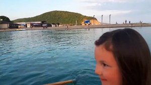 Архипо Осиповка река Вулан катаемся на лодке