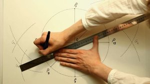 4K Построение правильного шестнадцатиугольника, regular hexadecagon constructing