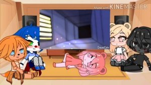 Piggy characters react to piggy memes (gacha club)