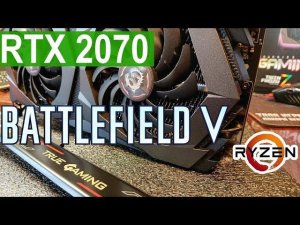 RTX2070 MSI Gaming Z  распаковка и тест в Battlefield 5 трасcировка лучей Ультра