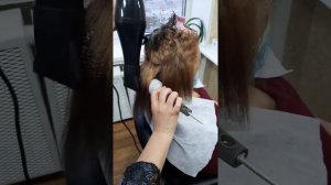 Укладка волос феном