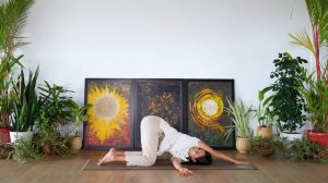 Йога для начинающих День 15 . 20 minute Detox Yoga Flow to Clean your Gut and improve Digestion