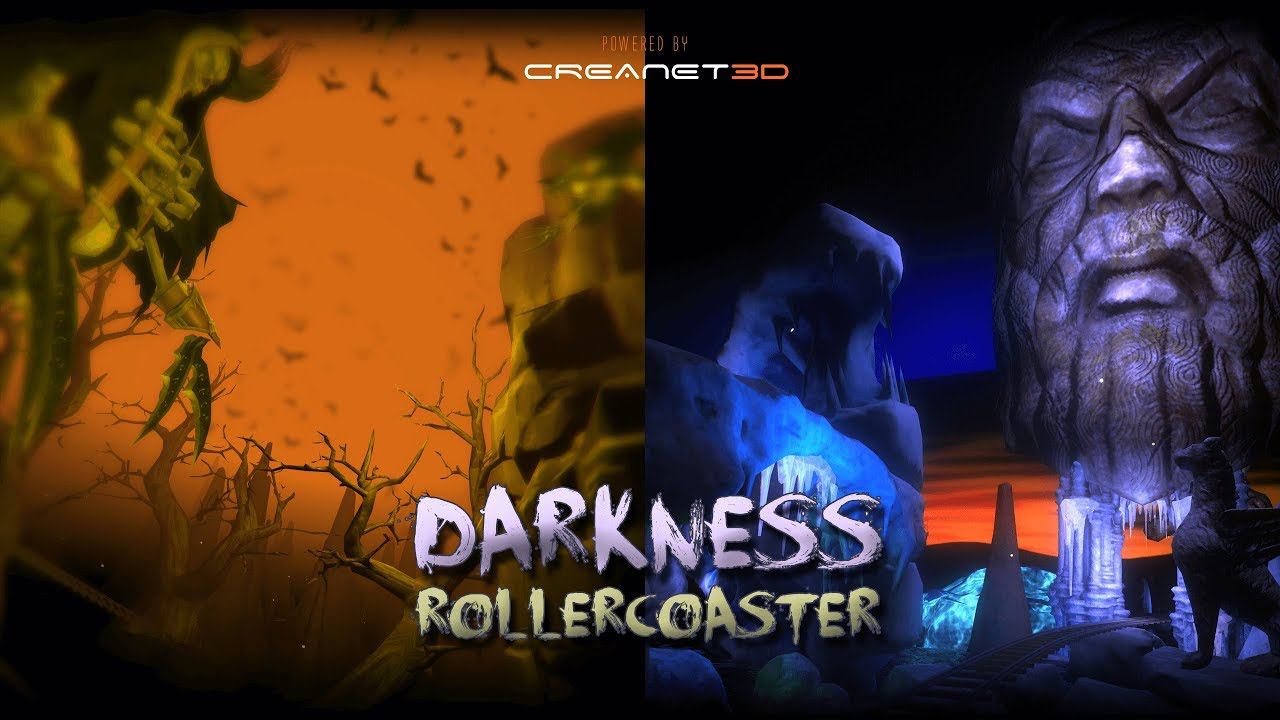 PSVR Darkness RollerCoaster | VR GAMECLUB