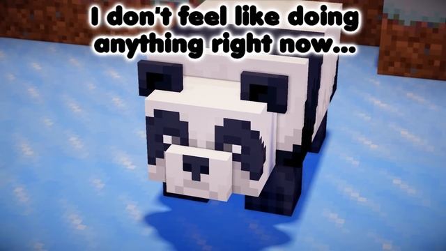 Panda vs. Polar Bear - Minecraft смотреть онлайн