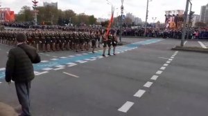 Парад в Минске 2020. Девушки