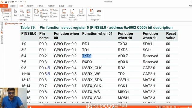 Lpc1768 Uart Example Code How to use UART in ARM Cortex-M3 LPC1768|ARM cortex M3 UART example ...