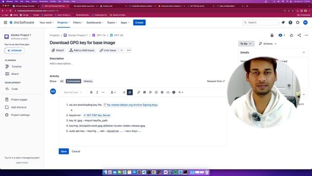 Create base Debian Image in Ubuntu for creating Docker Image | Explained in Hindi | For - Beginners