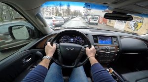 Infinity QX80 | 5.6 405HP | POV Test Drive