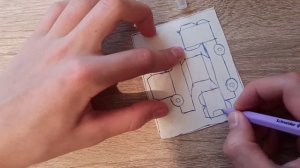 Как сделать машину из бумаги . How to make a paper car #автоклуб62 #избумаги #рек