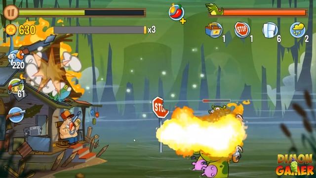Прохождение игры Swamp Attack (Android) #26 (Шквал Бобров) смотреть онлайн