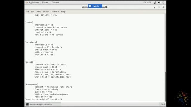 Configuring Samba on Centos7 смотреть онлайн