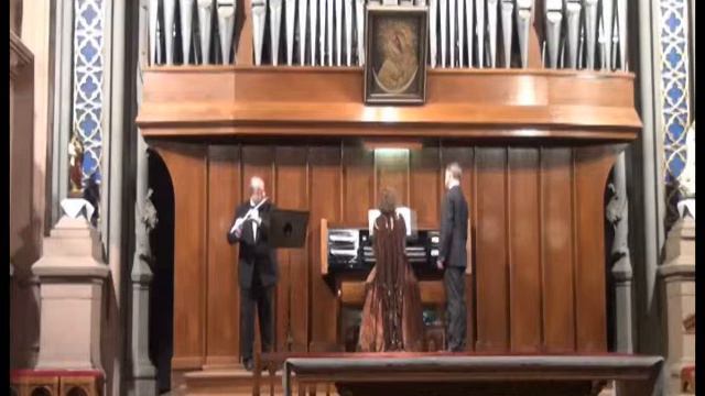 Anatoly Kogan flute, Irina Kalinovskaya organ- G.Ph.Telemann Sonata in F Dur смотреть онлайн