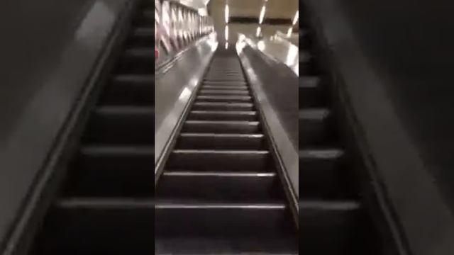 Running up Stairs at London Marylebone Train Station